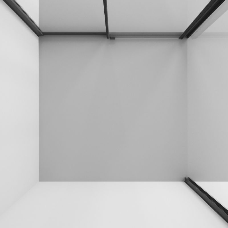 Душевой уголок Niagara NG-84-9AB-A80B-34 (90*80*195) прямоуг.,раздвижн.,черный матовый,стекло прозрачн.,2мес