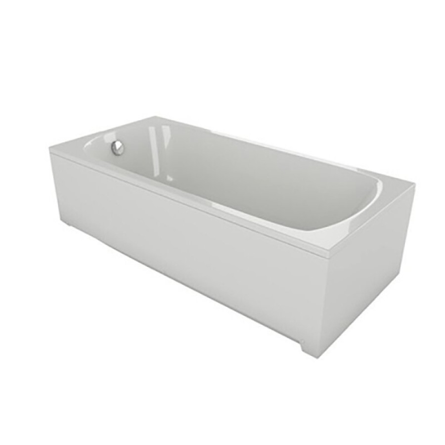 Акриловая ванна Aquatek Ника, 170 x 75 см, цвет белый, NIK170-0000013