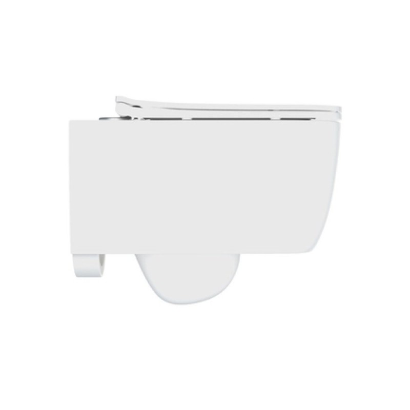 Подвесной унитаз Iddis New Mirro NMIRDSEi25 34.5 x 55 x 36.5 см безободковый с сиденьем Soft Close, белый