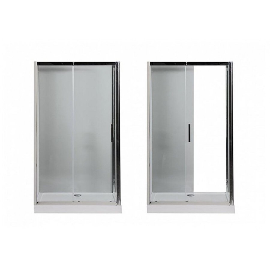 Душевой уголок Aquanet Delta NPE1131, 160 x 90 см, стекло прозрачное, профиль хром, 273609