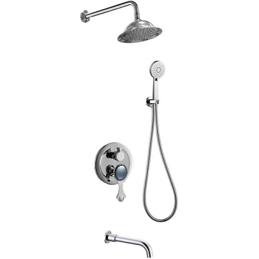 Душевая система Bronze De Luxe Yasmina NT800/B03, цвет хром