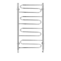 Полотенцесушитель электрический, Domoterm Офелия П12 50 x 100 E, хром, L/R, с терморегулятором
