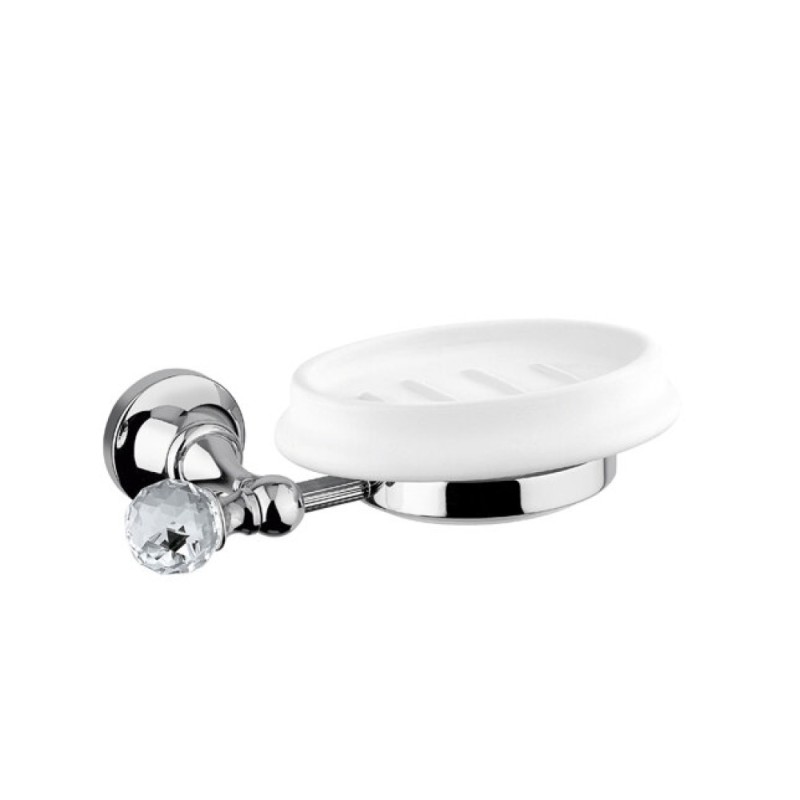 Мыльница Cezares Olimp SOD-03/24-Sw цвет золото, ручки Swarovski