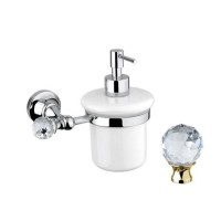 Дозатор для мыла Cezares Olimp SOI-01-M цвет хром, ручки металл