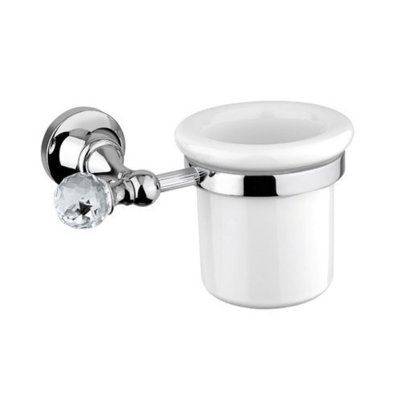 Стакан Cezares Olimp ТUM-02-Sw цвет бронза, ручки Swarovski
