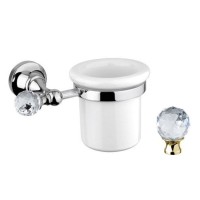 Стакан Cezares Olimp ТUM-02-Sw цвет бронза, ручки Swarovski