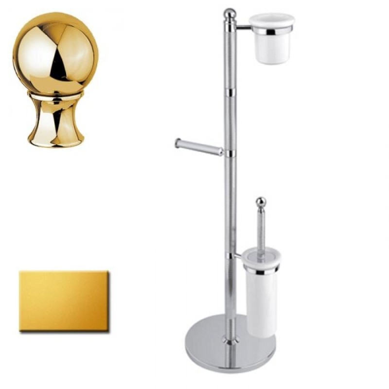 Стойка напольная Cezares Olimp-WBS-02-Sw цвет бронза, ручки Swarovski
