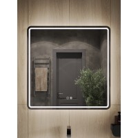 Зеркало Orange Nature ONP-80ZE, 80 см, с LED подсветкой и антизапотеванием, сенсор, белое