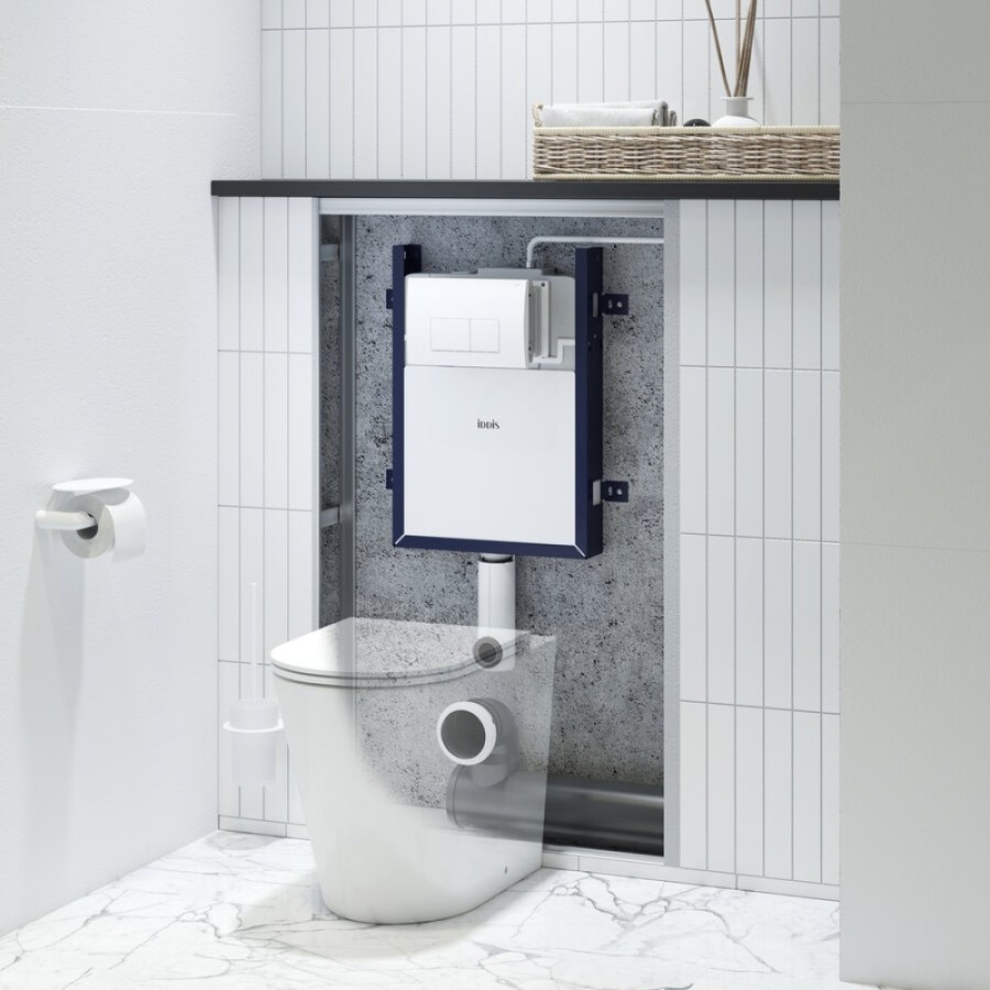 Монтажная рама Iddis Optima Home OPH0W0Ci32K для унитаза, бачок и клавиша смыва белая