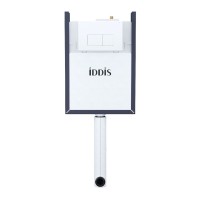 Монтажная рама Iddis Optima Home OPH0W0Ci32K для унитаза, бачок и клавиша смыва белая