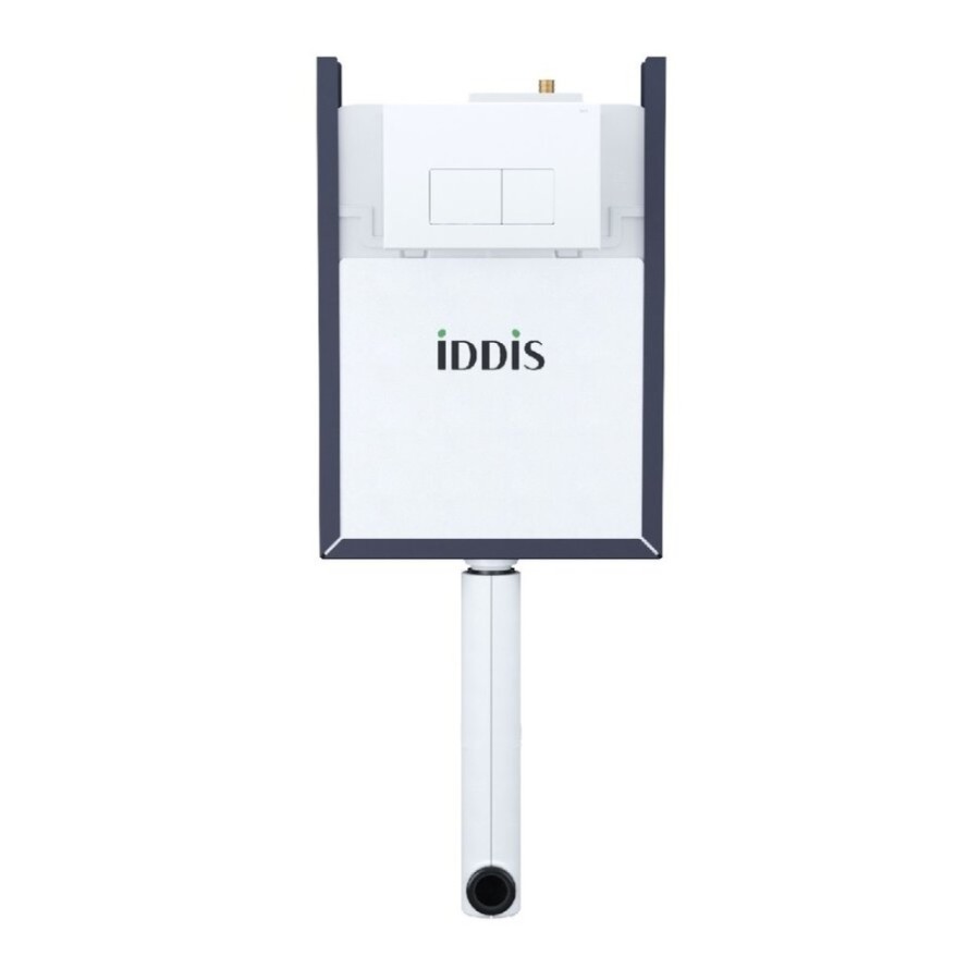 Монтажная рама Iddis Optima Home OPH0W0Ci32K для унитаза, бачок и клавиша смыва белая