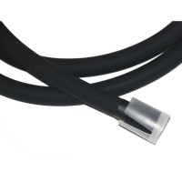 Шланг для душа Iddis Optima Home 120 см, силиконовый, черный матовый, OPH12BLi19