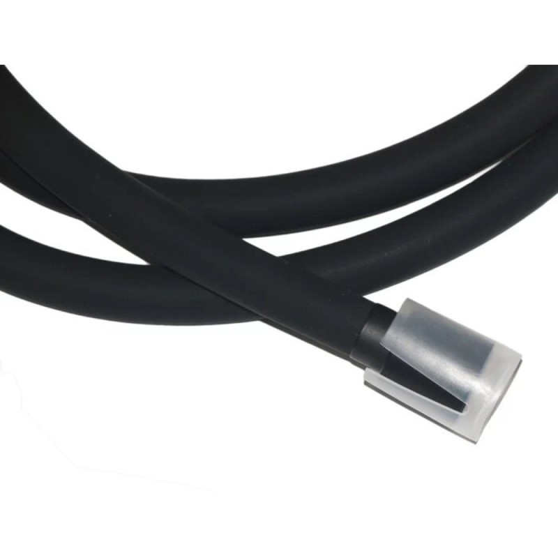Шланг для душа Iddis Optima Home 120 см, силиконовый, черный матовый, OPH12BLi19