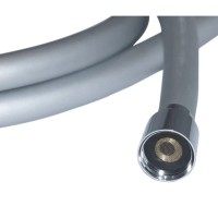 Шланг для душа Iddis Optima Home 120 см, силиконовый, серебряный, OPH12SLi19