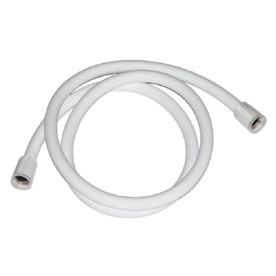 Шланг для душа Iddis Optima Home 120 см, силиконовый, белый матовый, OPH12WLi19