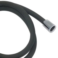 Шланг для душа Iddis Optima Home 150 см, силиконовый, графит матовый, OPH15GLi19