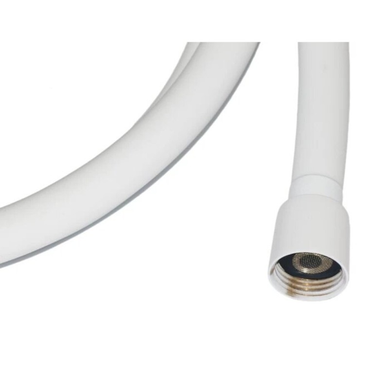 Шланг для душа Iddis Optima Home 150 см, силиконовый, белый матовый, OPH15WLi19