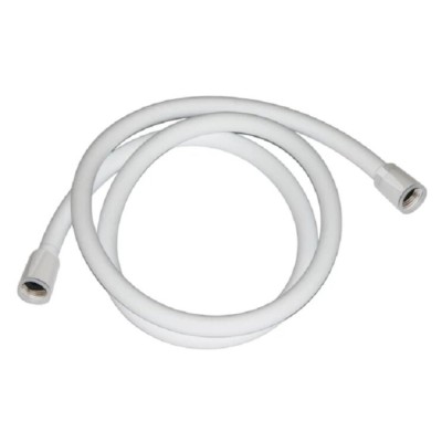 Шланг для душа Iddis Optima Home 150 см, силиконовый, белый матовый, OPH15WLi19