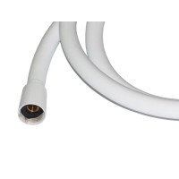 Шланг для душа Iddis Optima Home 150 см, силиконовый, белый матовый, OPH15WLi19