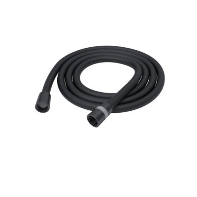 Шланг для душа Iddis Optima Home OPH20BLi19, 200 см, силиконовый, черный матовый