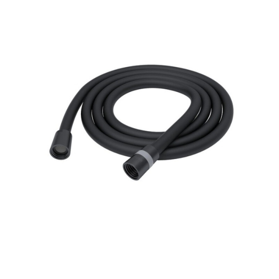Шланг для душа Iddis Optima Home OPH20BLi19, 200 см, силиконовый, черный матовый