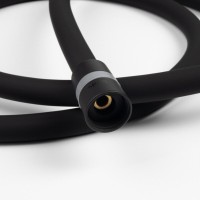Шланг для душа Iddis Optima Home OPH20BLi19, 200 см, силиконовый, черный матовый