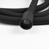Шланг для душа Iddis Optima Home OPH20BLi19, 200 см, силиконовый, черный матовый