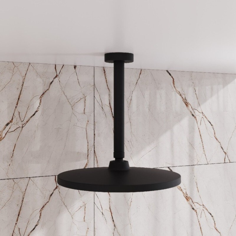 Держатель верхнего душа Iddis Optima Home OPH20BRi61, черный матовый
