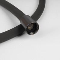 Шланг для душа Iddis Optima Home OPH20GLi19, 200 см, PVD-покрытие, силиконовый, графит матовый