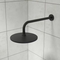 Верхний душ Iddis Optima Home OPH22BRi64, черный матовый