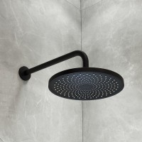 Верхний душ Iddis Optima Home OPH25BPi64, черный матовый