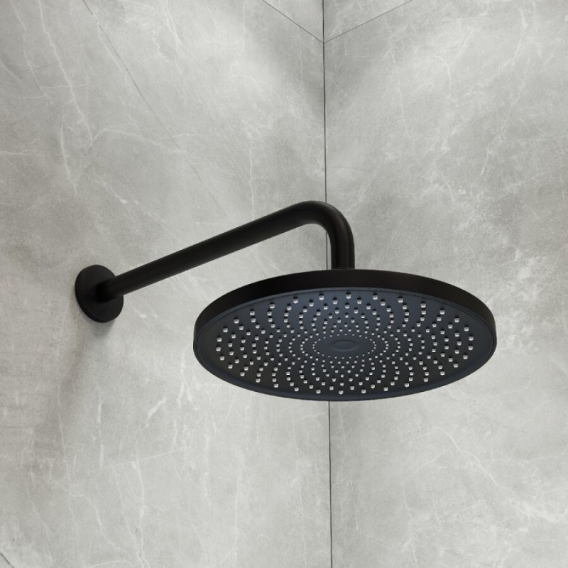 Верхний душ Iddis Optima Home OPH25BPi64, черный матовый