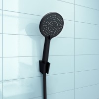 Душевая лейка Iddis Optima Home OPH3F0Bi18, черный матовый