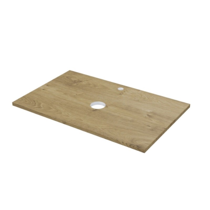 Столешница Iddis Optima Home OPH80BVi89, 80 см, МДФ, дуб верона