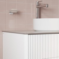 Столешница Iddis Optima Home OPH80W0i89, 80 х 50 см, керамогранит, светлый бетон
