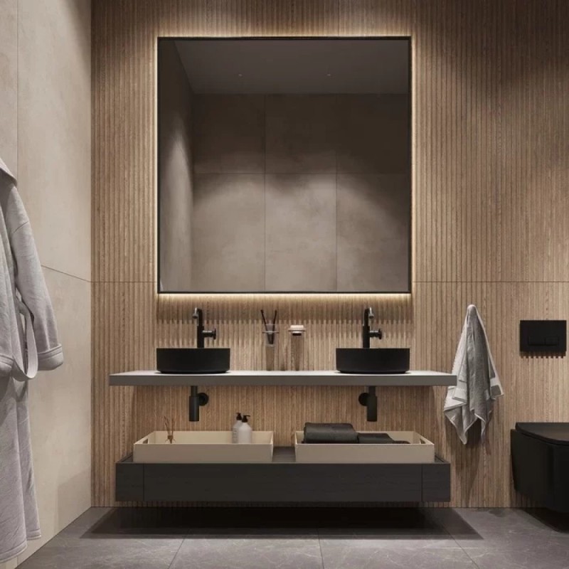 Сифон бутылочный Iddis Optima Home для раковины, черный матовый, OPTBL00i84