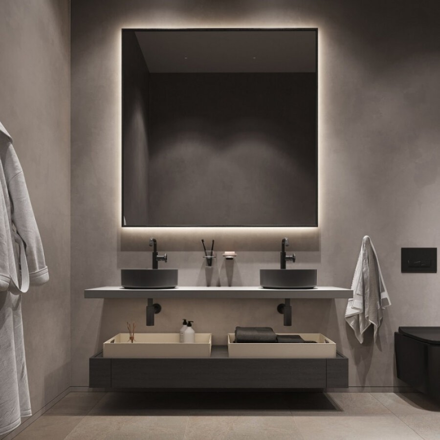 Сифон бутылочный Iddis Optima Home для раковины, графит, OPTGM00i84