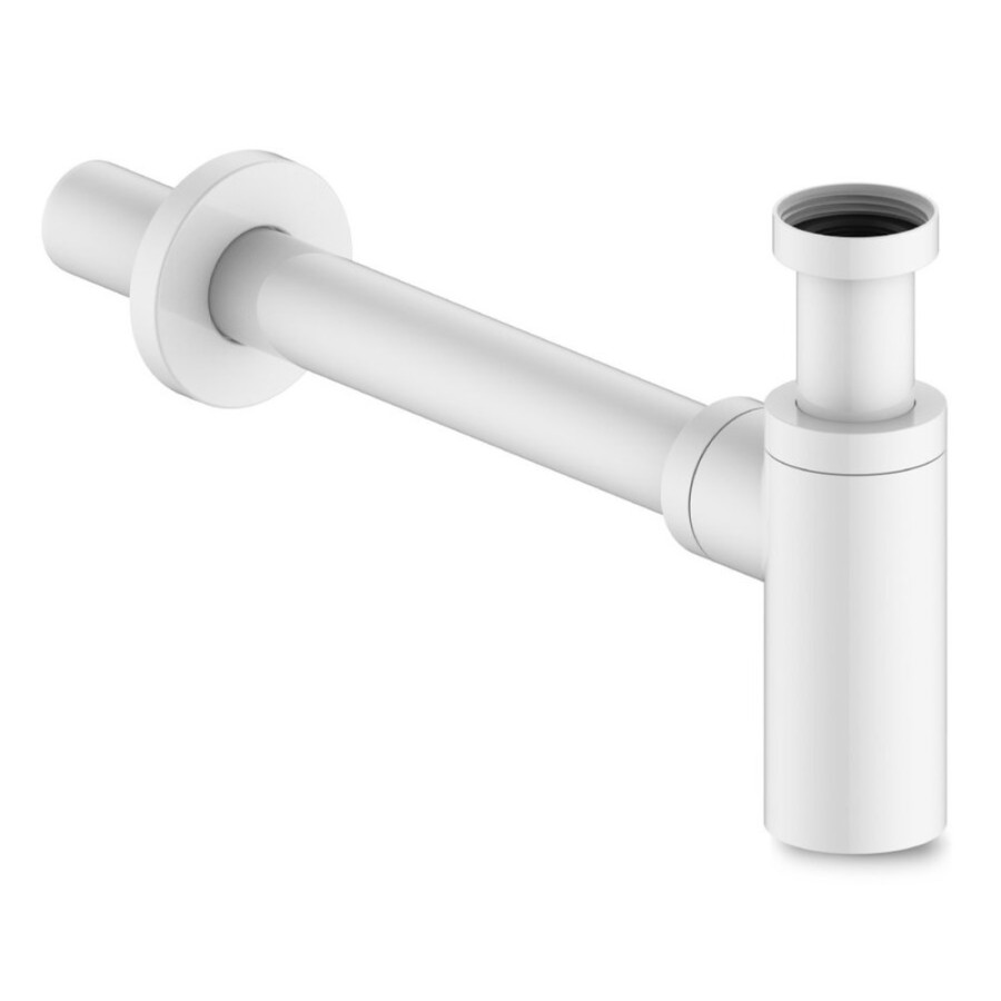 Сифон бутылочный Iddis Optima Home для раковины, белый матовый, OPTWT00i84