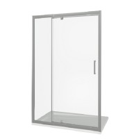 Душевая дверь в нишу Good Door Orion WTW - PD -110-C-CH, 110 х 185 см, стекло прозрачное, хром, ОР00018