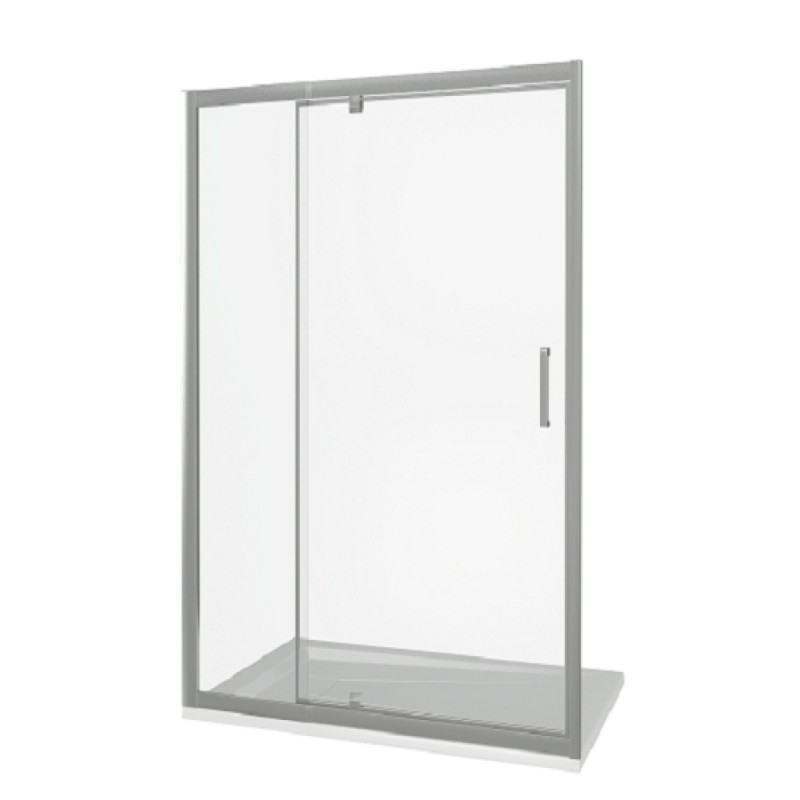 Душевая дверь в нишу Good Door Orion WTW - PD -110-C-CH, 110 х 185 см, стекло прозрачное, хром, ОР00018