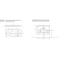 Тумба под раковину Cezares Orchidea OR80.01, 80 см, цвет Opaco