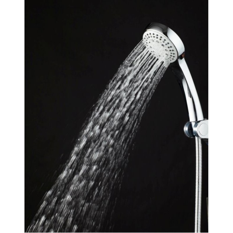 Душевая лейка Orange O-Shower OS02, 5 режимов струи, хром