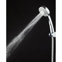 Душевая лейка Orange O-Shower OS02, 5 режимов струи, хром