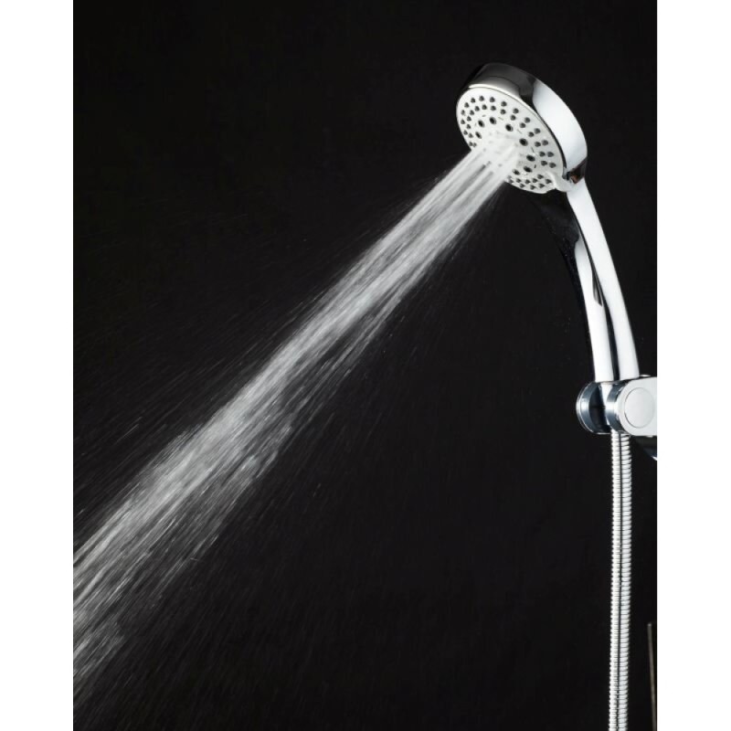 Душевая лейка Orange O-Shower OS02, 5 режимов струи, хром