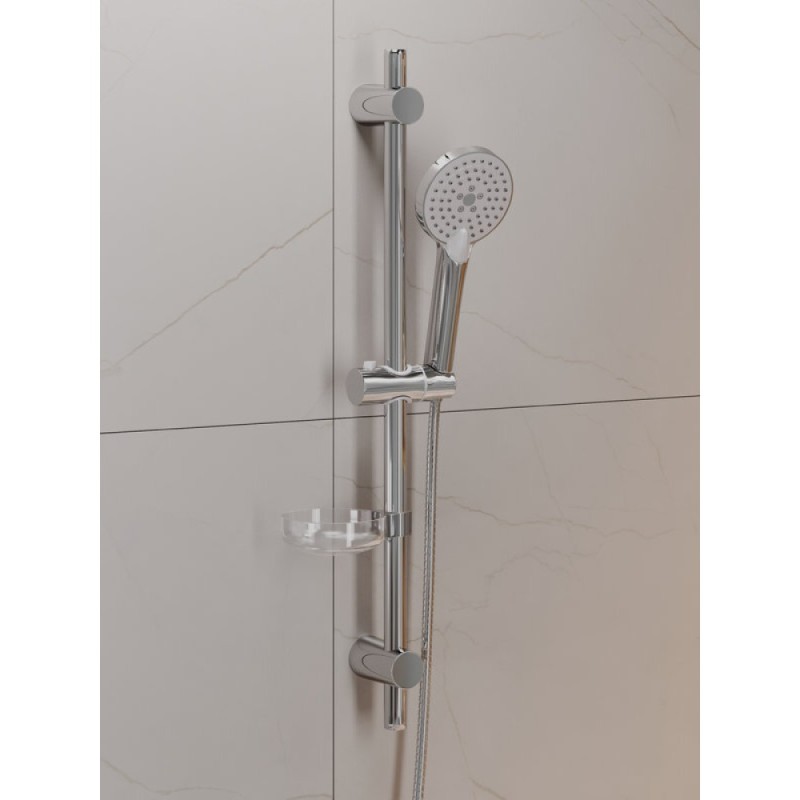 Душевой гарнитур Orange O-Shower, хром, OS032, 3 режима струи