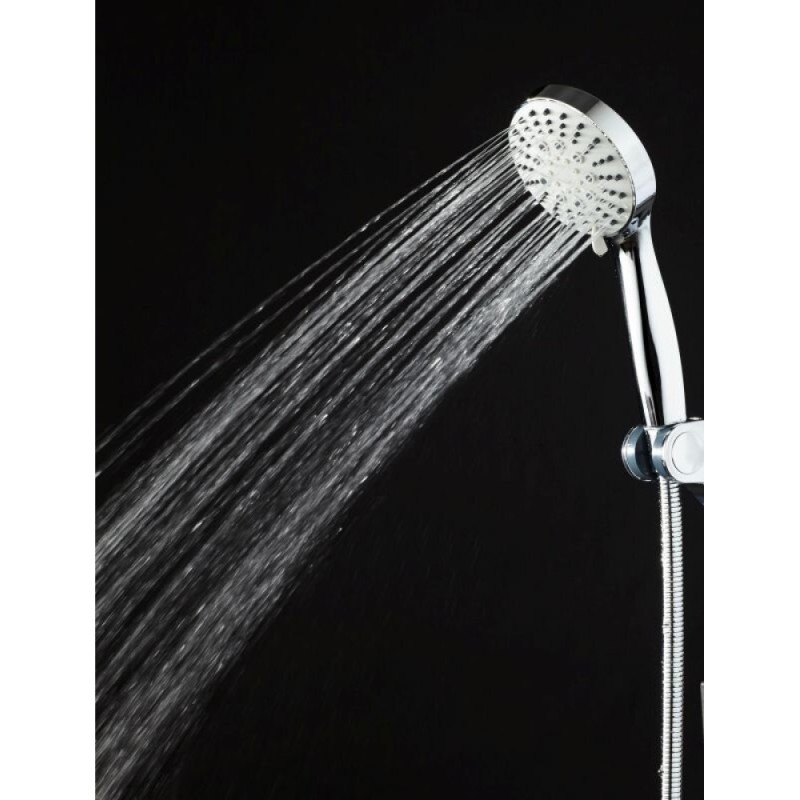 Душевая лейка Orange O-Shower OS05, 5 режимов струи, хром