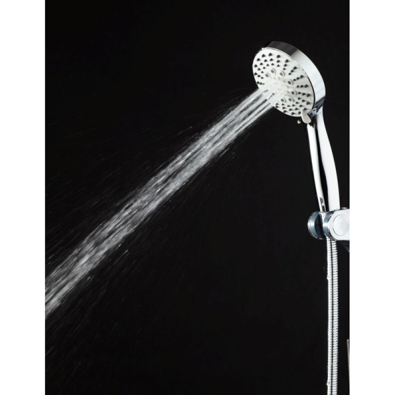 Душевая лейка Orange O-Shower OS05, 5 режимов струи, хром