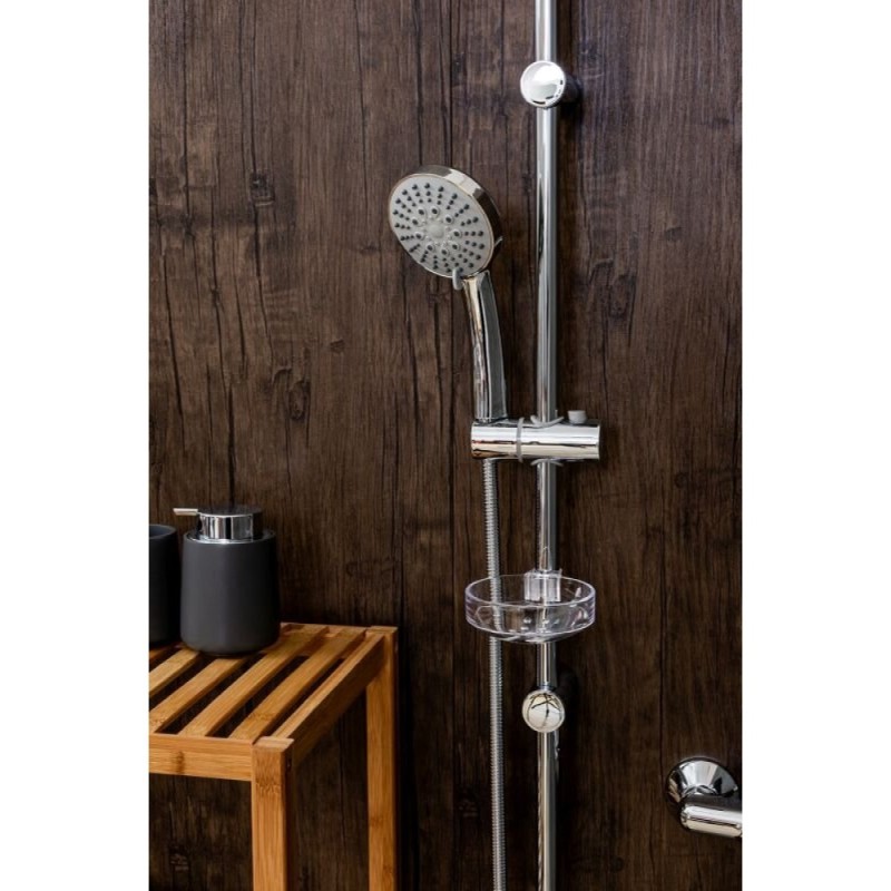 Душевой гарнитур Orange O-Shower, хром, OS053, 5 режимов струи