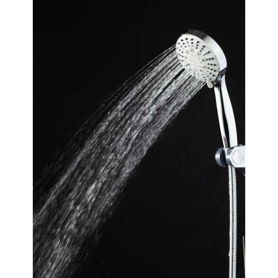 Душевой гарнитур Orange O-Shower, хром, OS053, 5 режимов струи