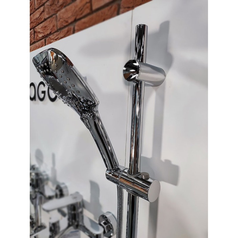Душевой гарнитур Orange O-Shower, хром, OS073, 3 режима струи